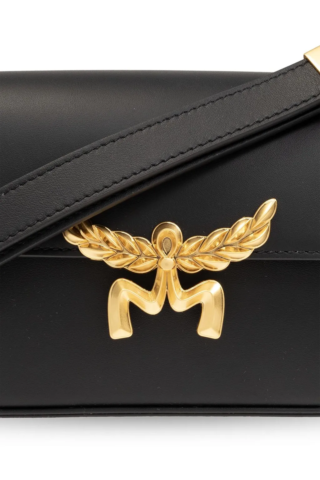 Logo Plaque Small Himmel Shoulder Bag