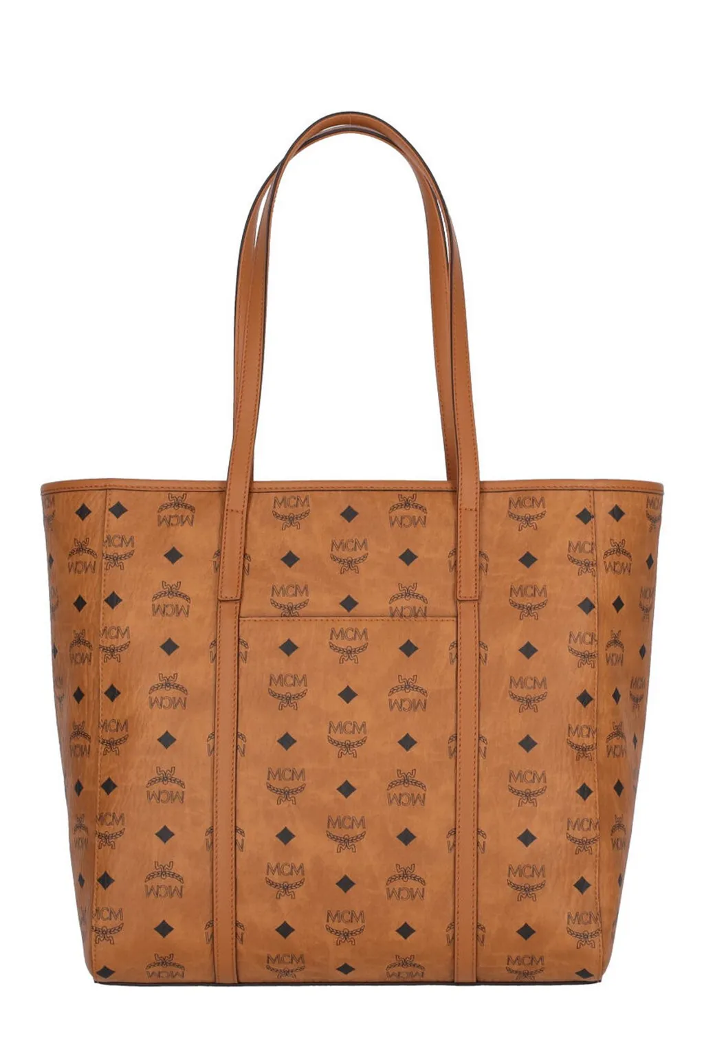 Allover Logo Printed Tote Bag