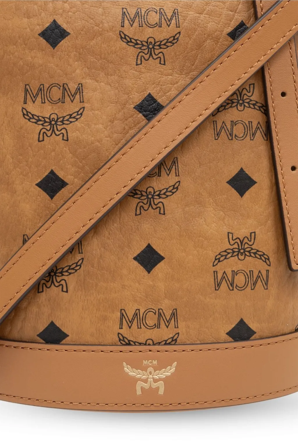 Logo Printed Shoulder Bag