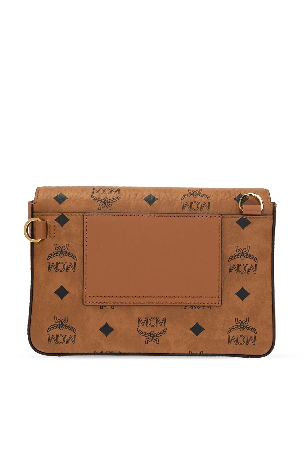 Millie Visetos Logo Printed Small Crossbody Bag