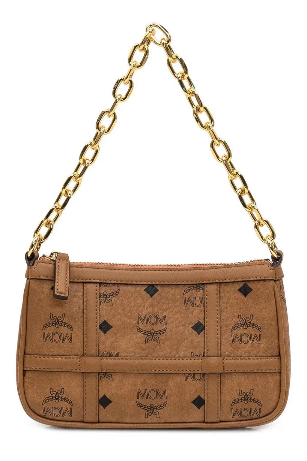 Delmy Logo Printed Shoulder Bag