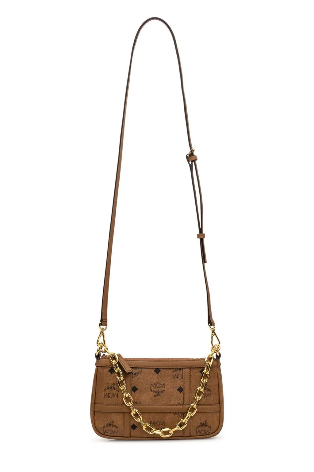 Delmy Logo Printed Shoulder Bag