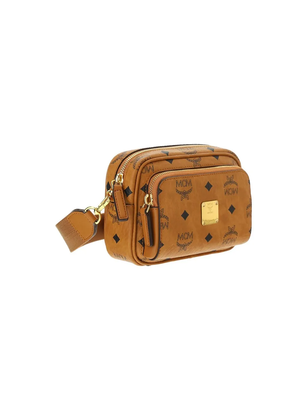 Visetos Logo Plaque Crossbody Bag