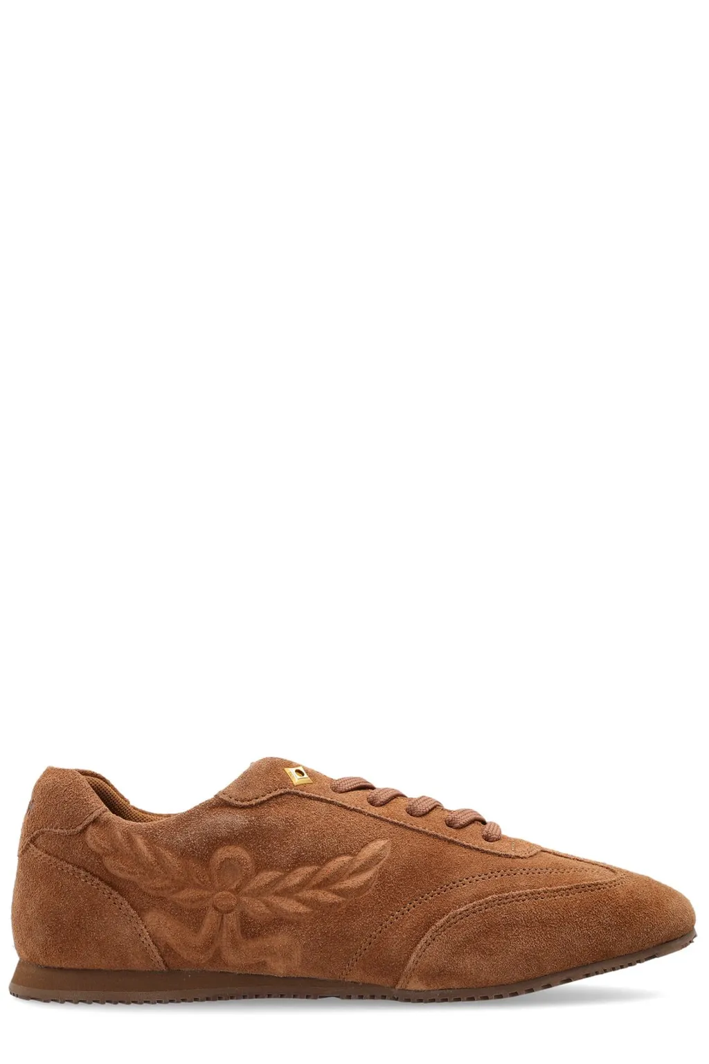 Logo Embossed Low-Top Sneakers