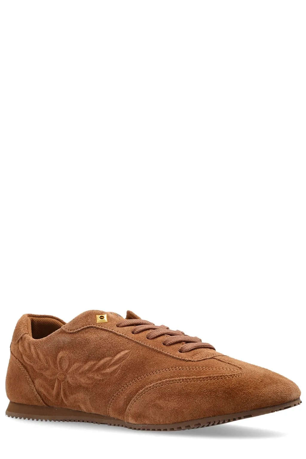 Logo Embossed Low-Top Sneakers