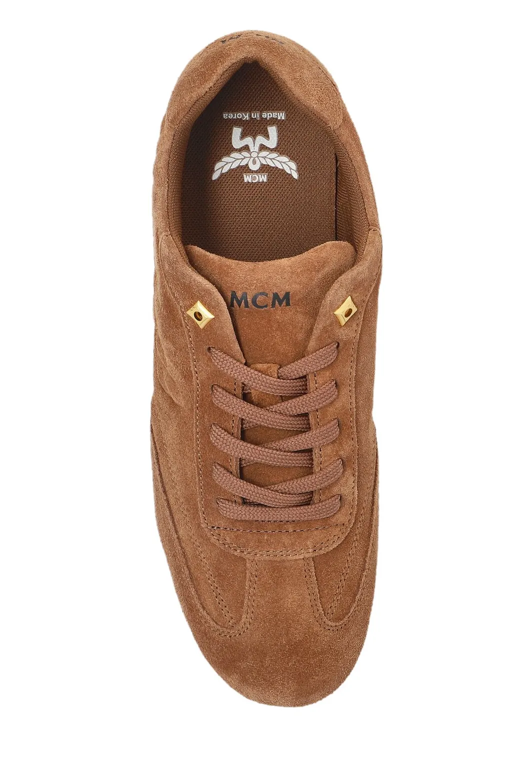Logo Embossed Low-Top Sneakers
