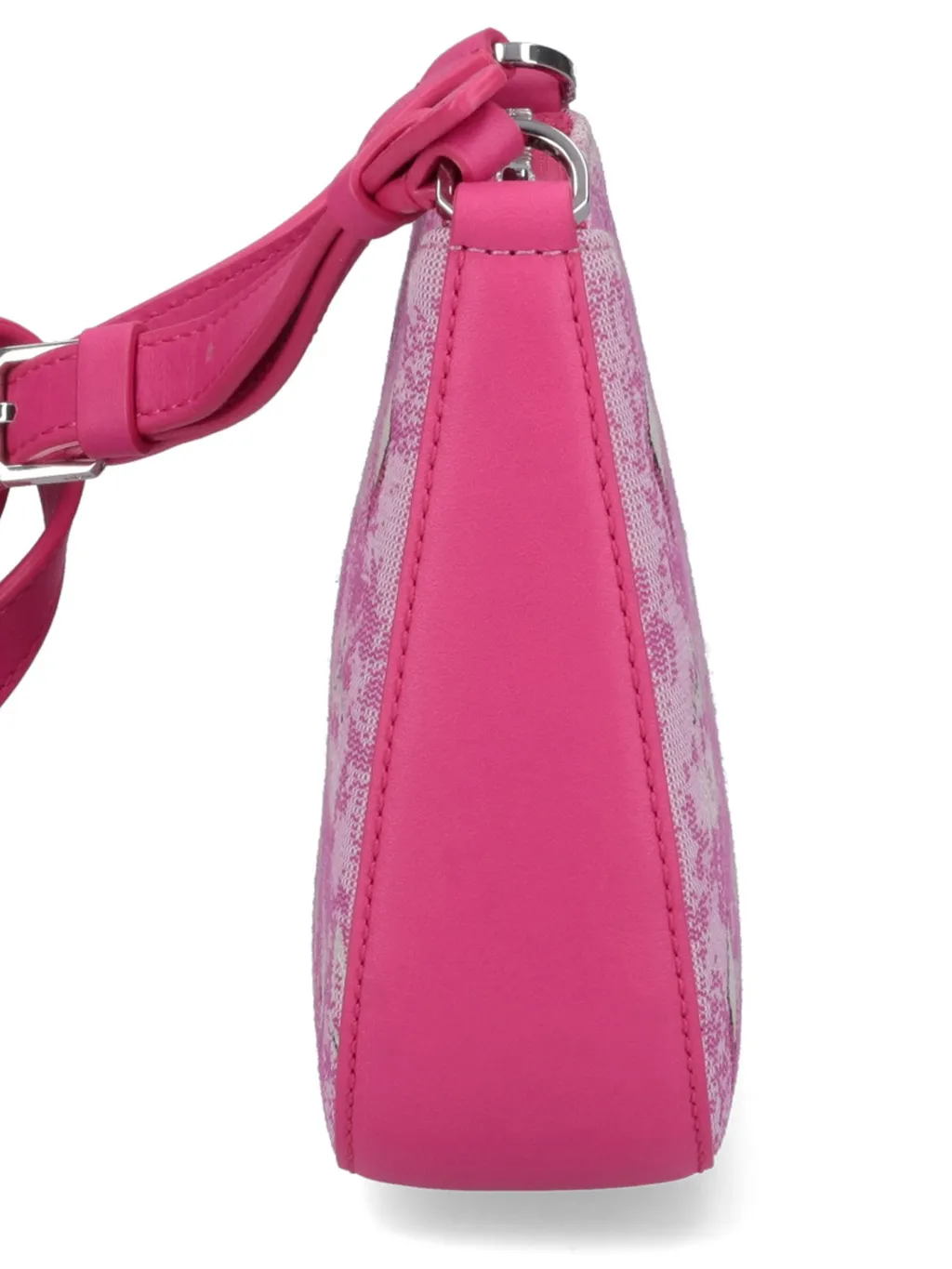 Aren Vintage Monogram Jacquard Shoulder Bag