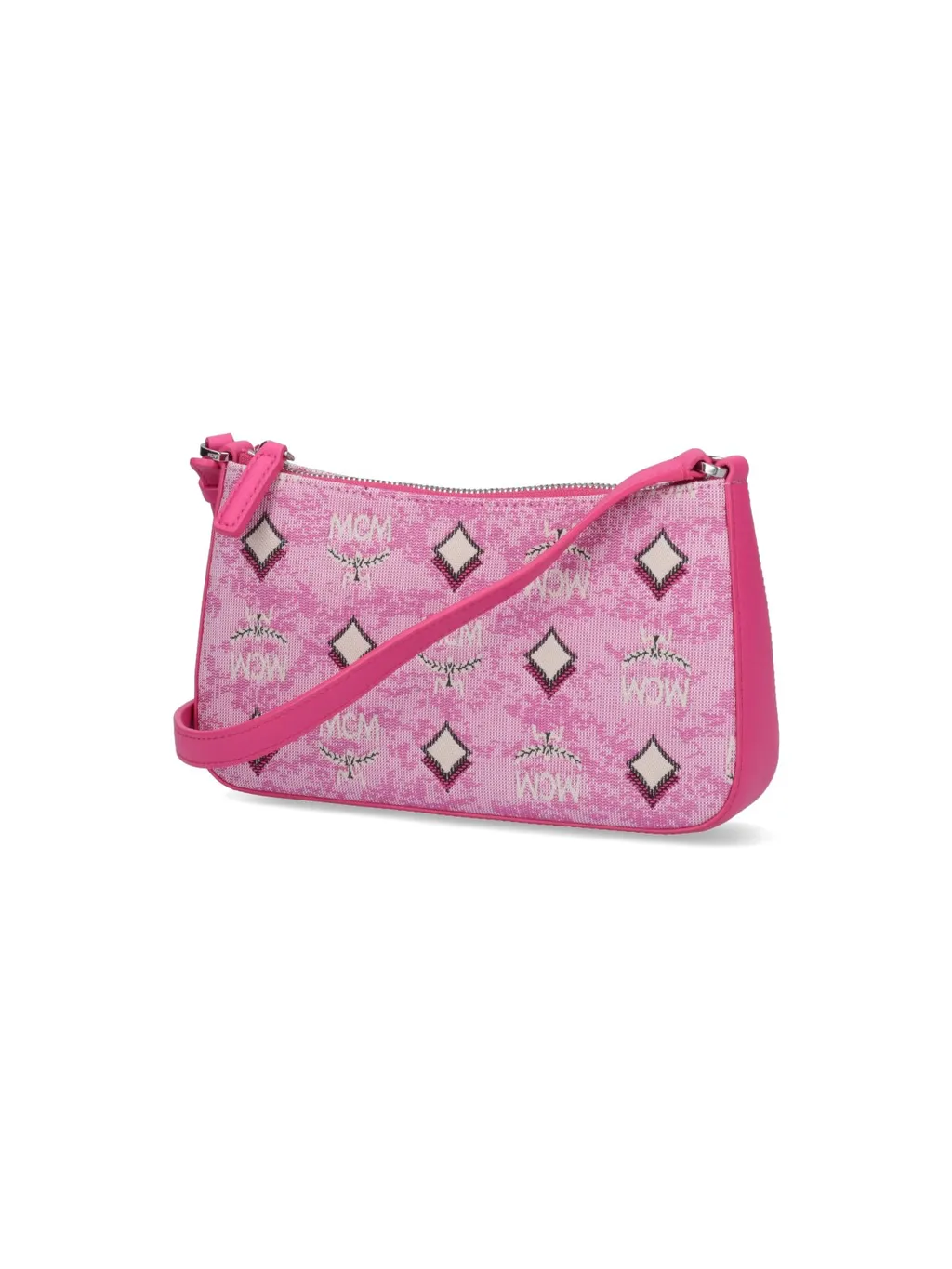 Aren Vintage Monogram Jacquard Shoulder Bag