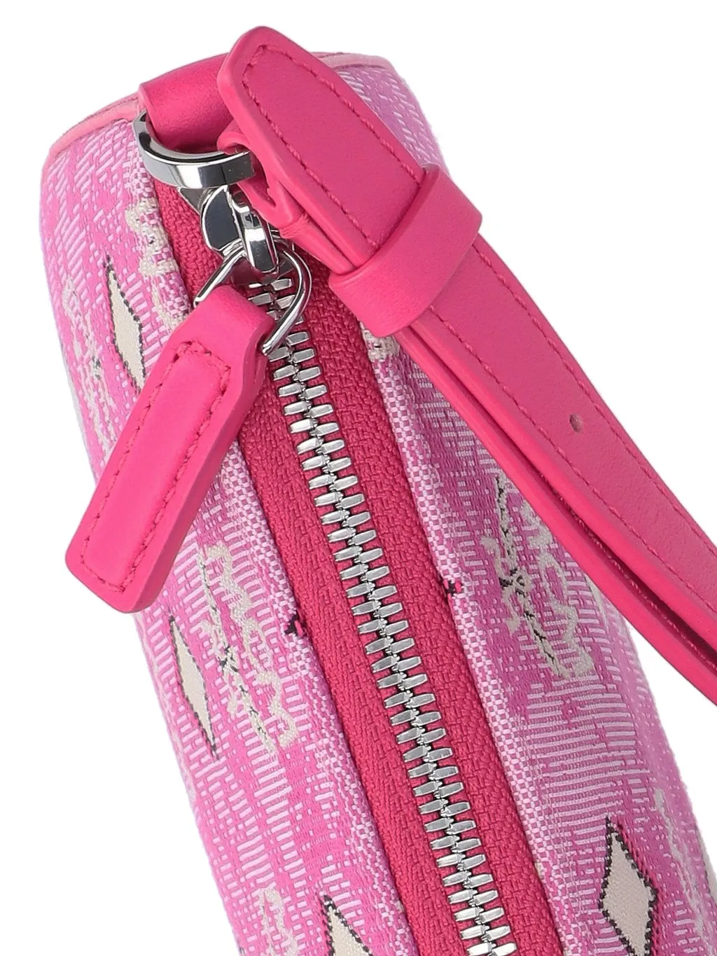 Aren Vintage Monogram Jacquard Shoulder Bag