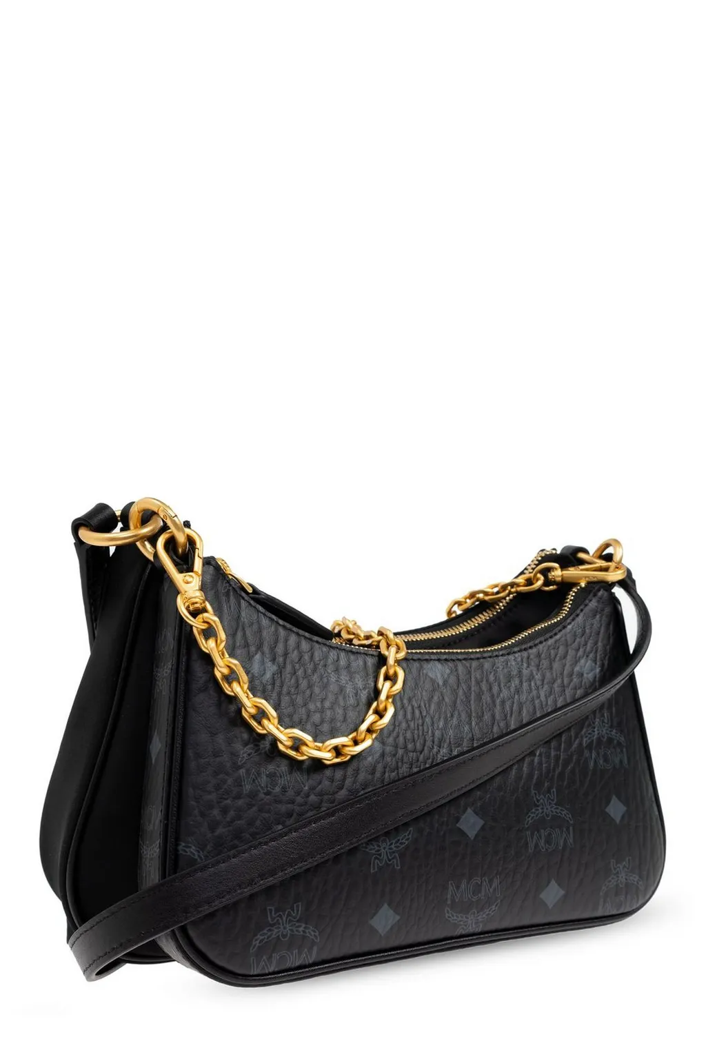 Logo Printed Aren Hobo Bag