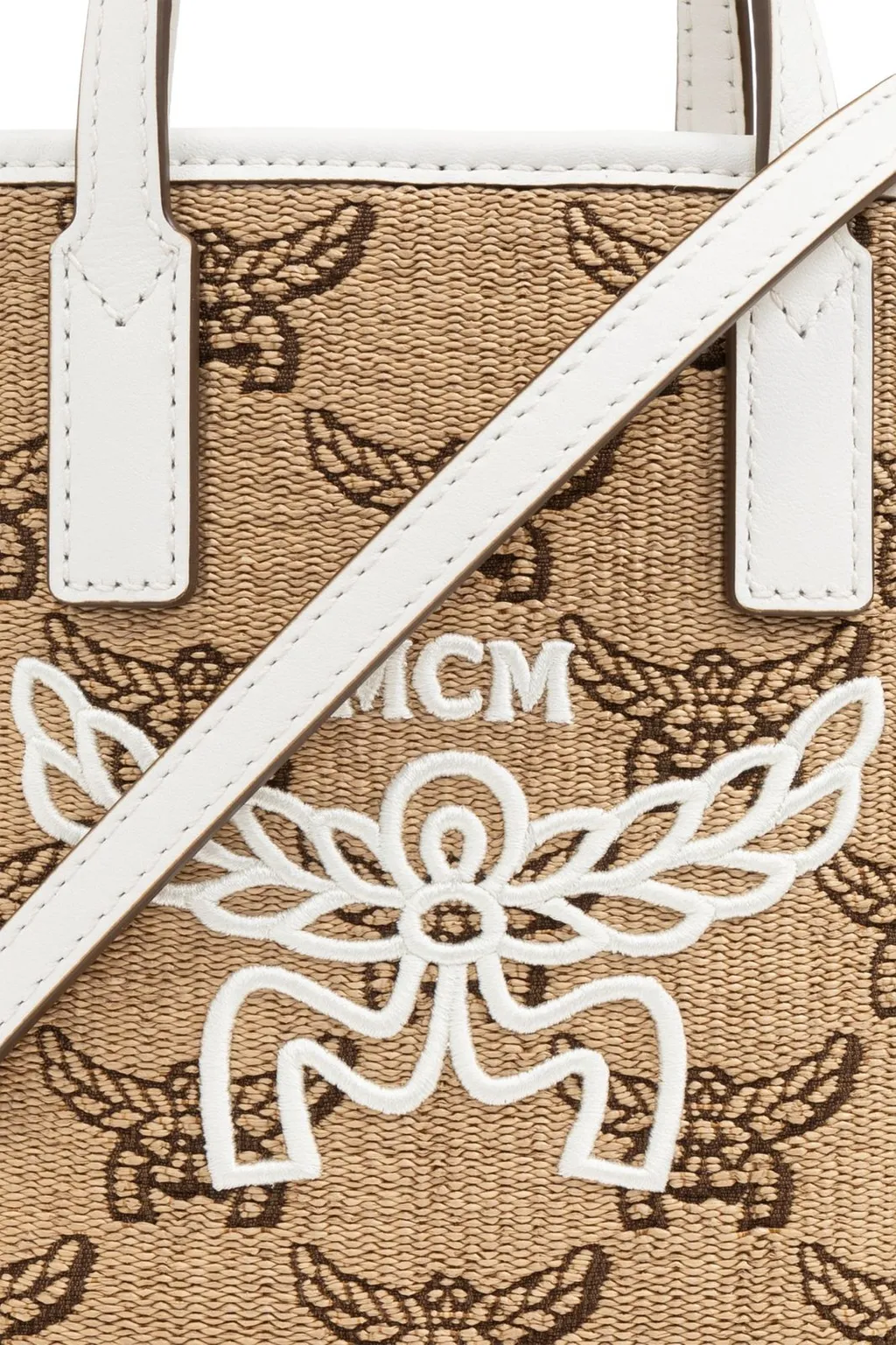Monogrammed Logo Embroidered Tote Bag