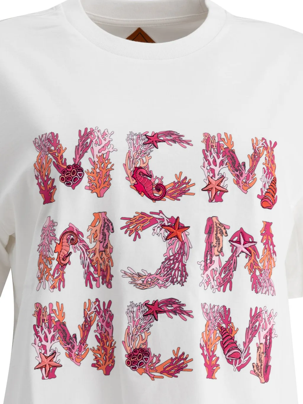 Logo Printed Crew Neck T-Shirt
