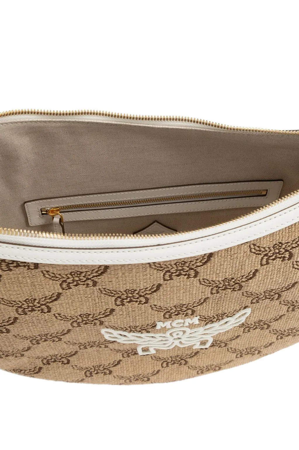 Logo Printed Shoulder Bag