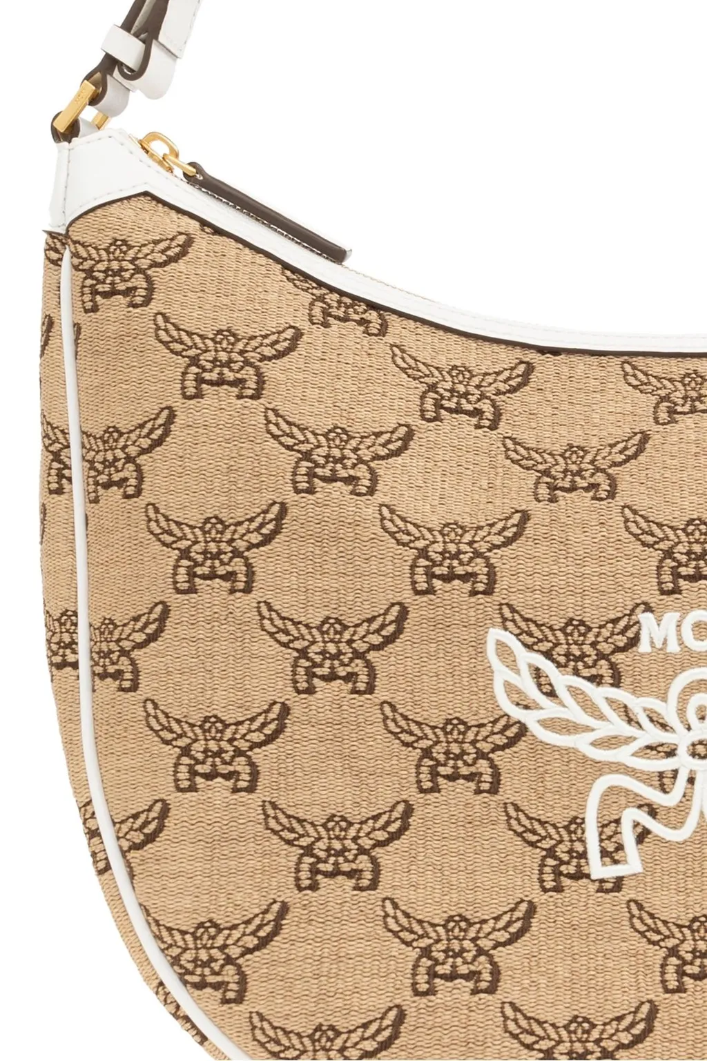 Logo Printed Shoulder Bag