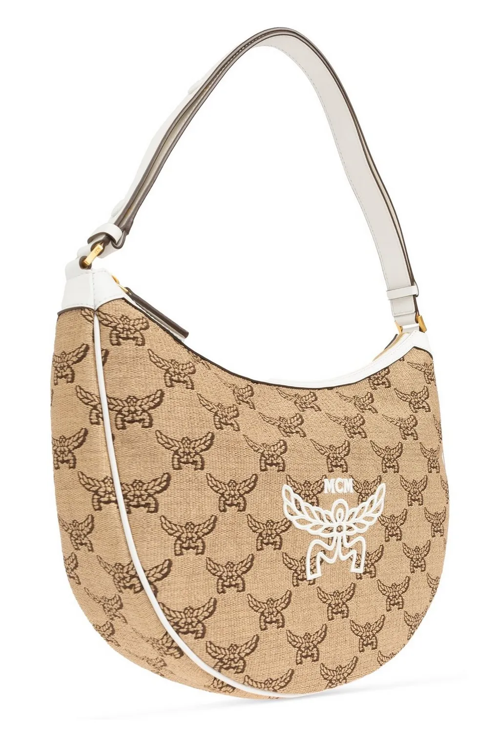 Logo Printed Shoulder Bag