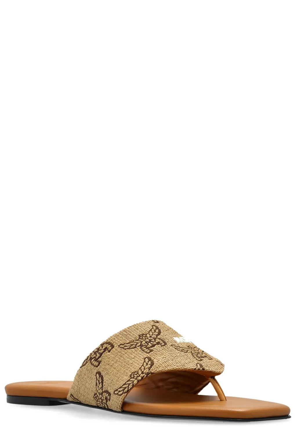 Monogram Jacquard Slip-On Slides