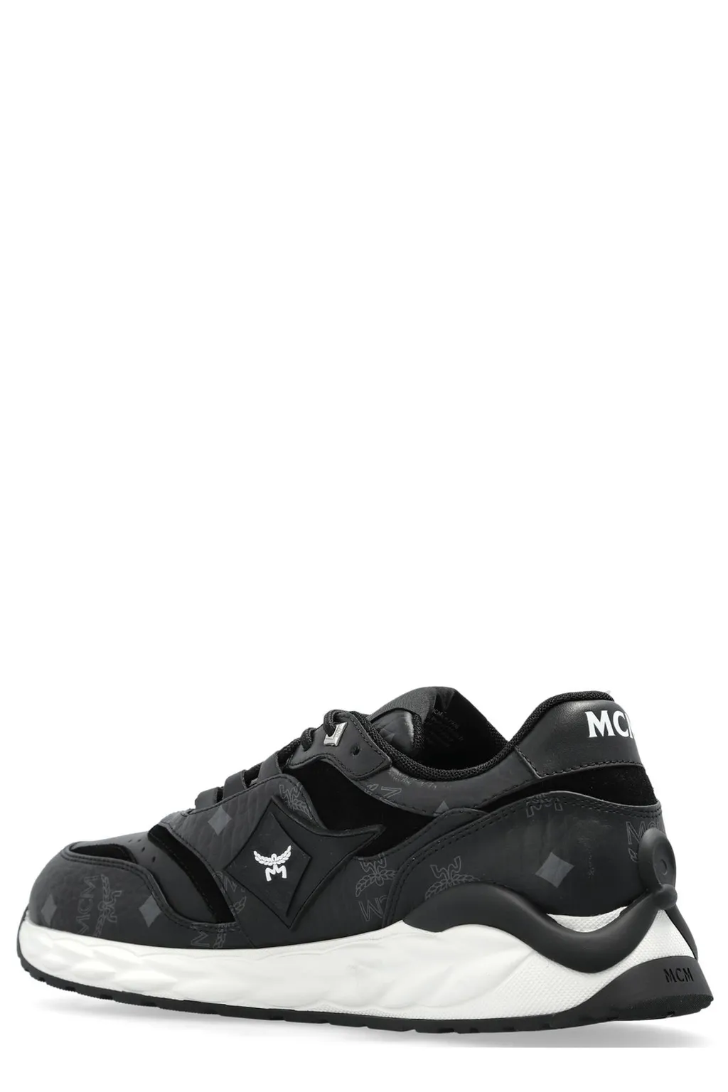 Logo Printed Lace-Up Sneakers