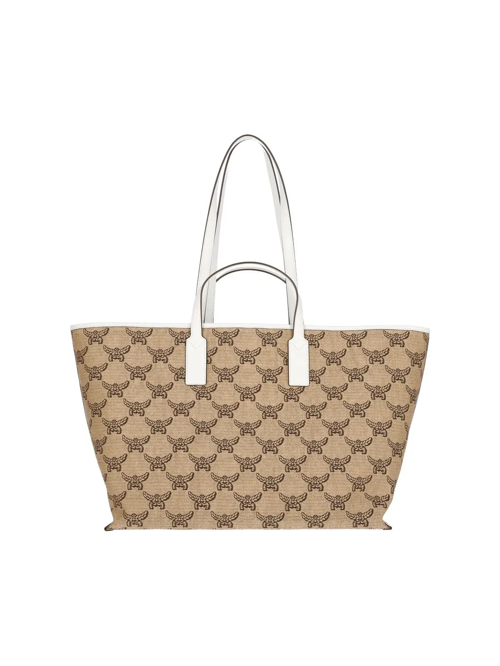 Monogrammed Logo Detailed Tote Bag
