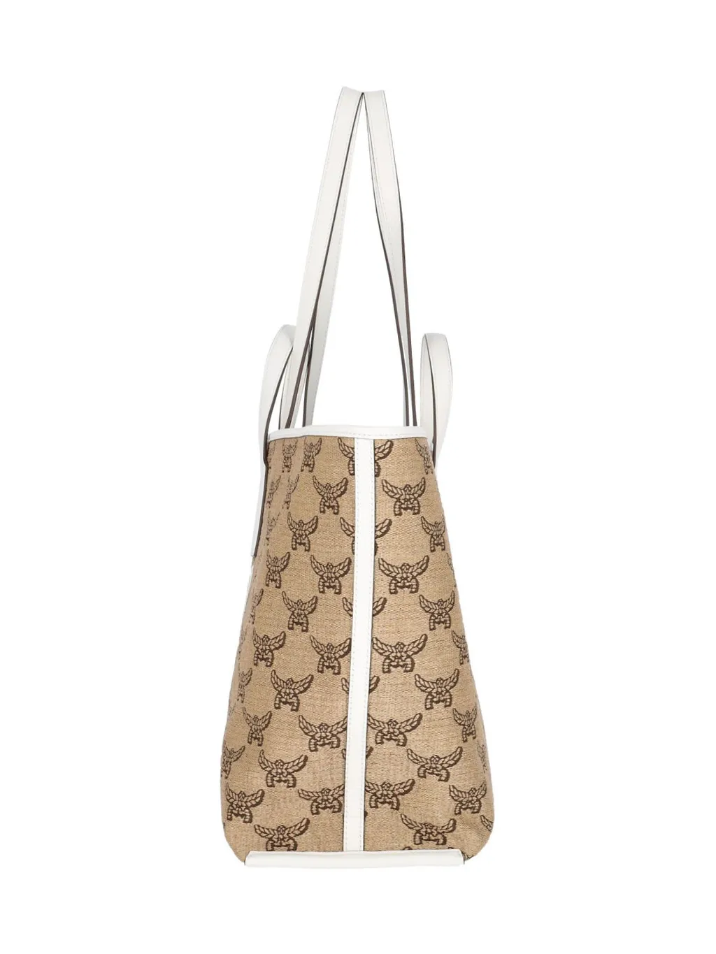 Monogrammed Logo Detailed Tote Bag
