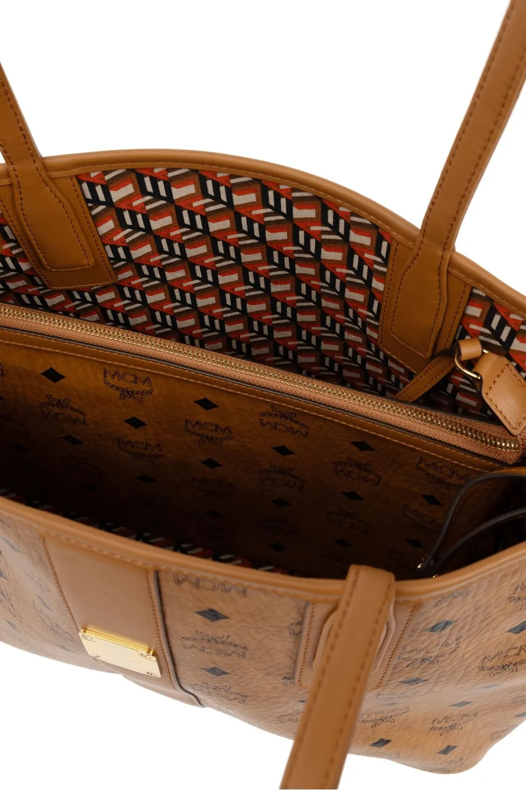 Reversible Liz Monogrammed Tote Bag