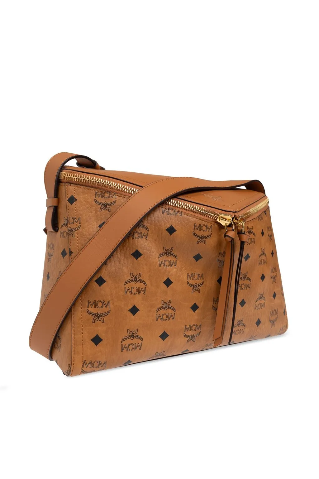 Monogrammed Zip Crossbody Bag
