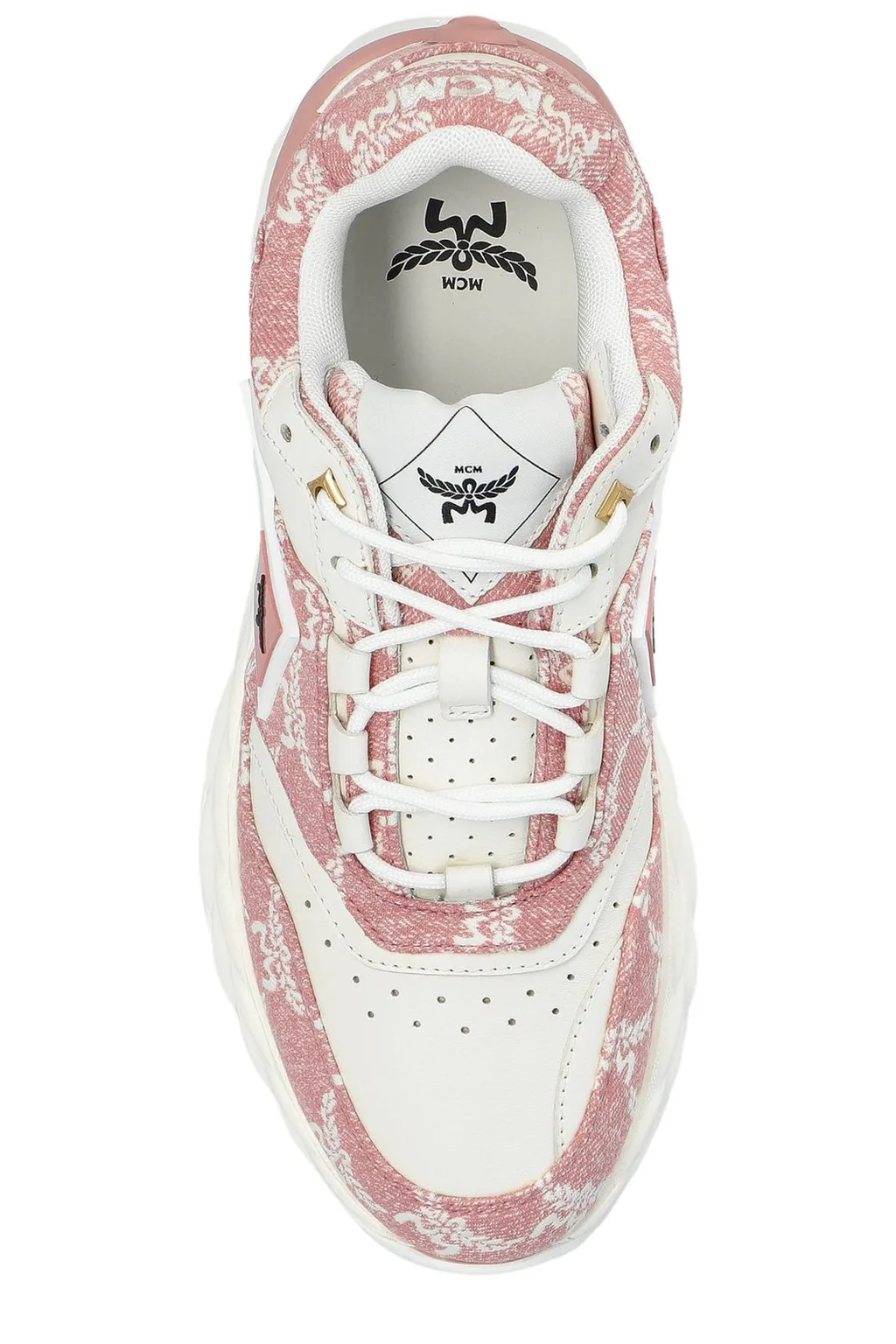 Logo Patch Panelled Sneakers