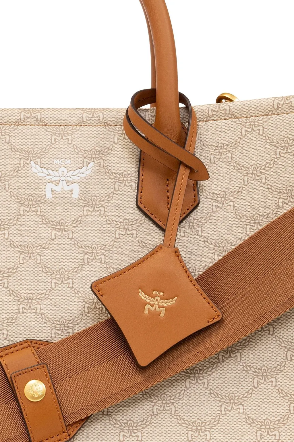 Himmel Lauretos Logo Detailed Medium Tote Bag