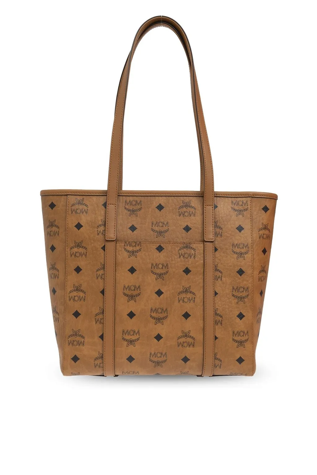 Monogrammed Logo Plaque Tote Bag