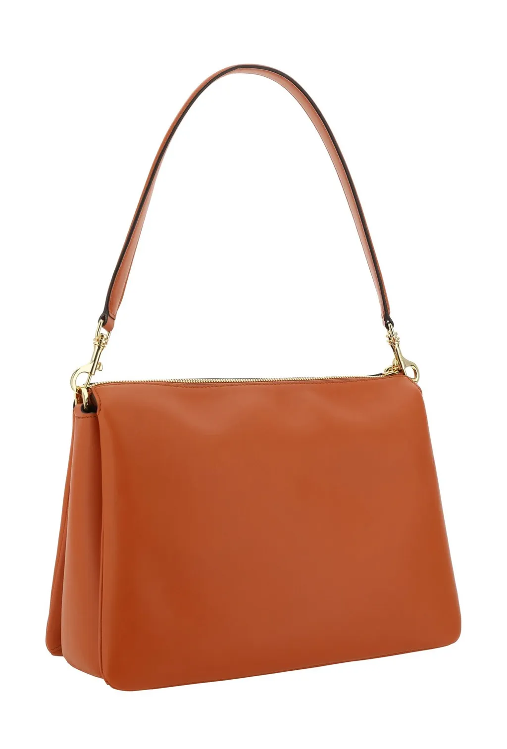 Travia Logo Embossed Medium Top Handle Bag
