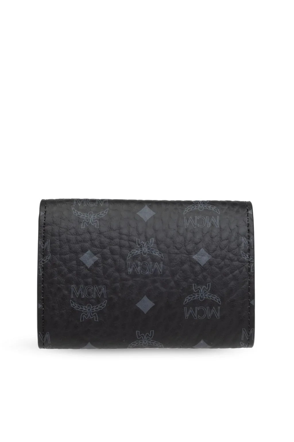 Logo Embossed Foldover Wallet
