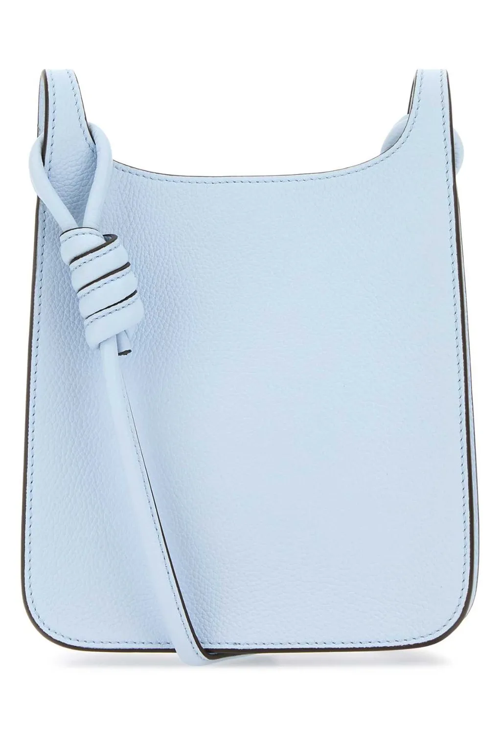 Mini Himmel Logo Embossed Hobo Bag