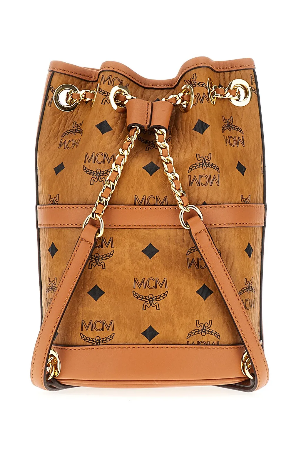 Mini Aren Chain Drawstring Backpack