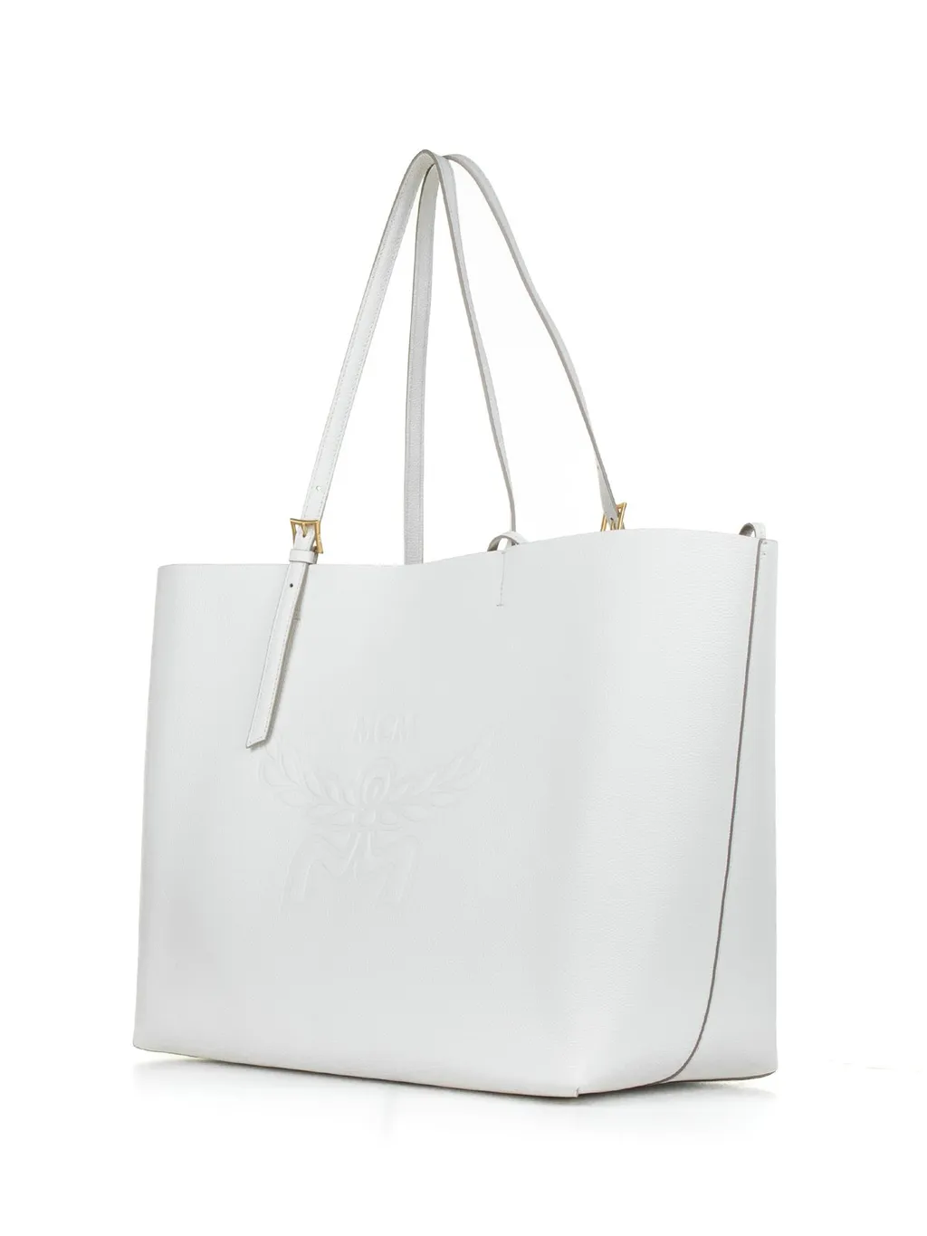 Logo Debossed Tote Bag