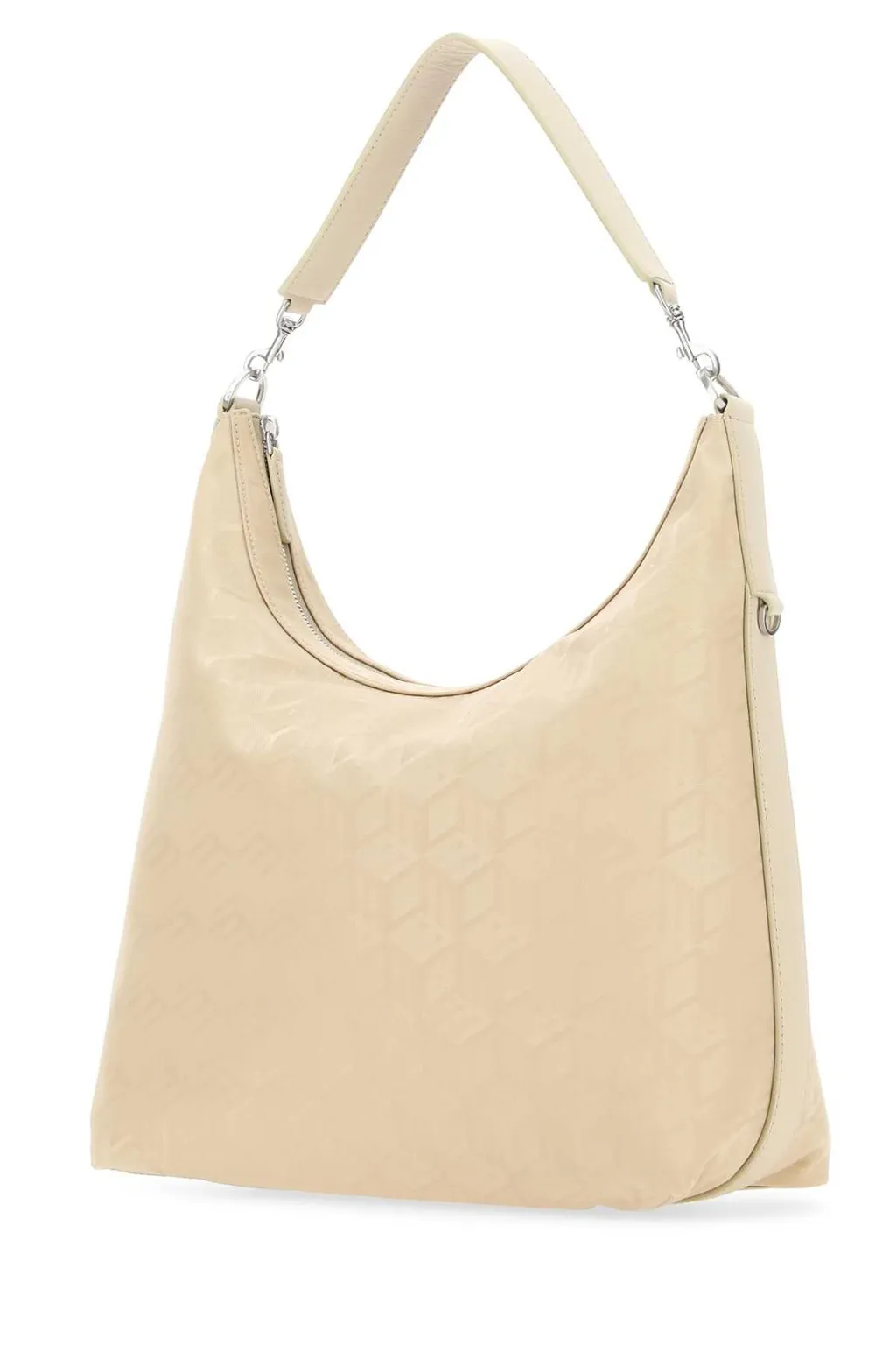 Aren Jacquard Zipped Hobo Bag