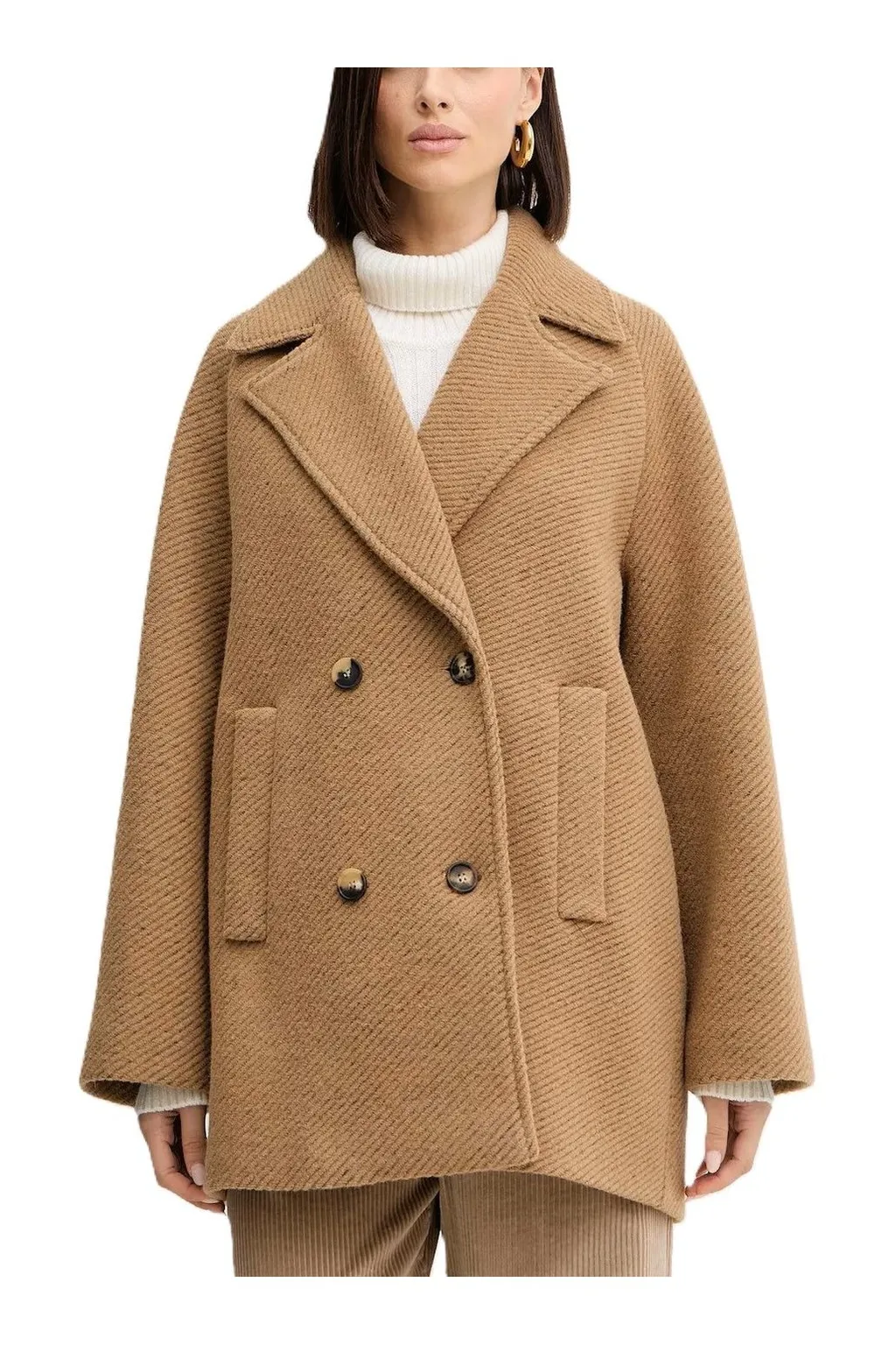 Double-Breasted Coat