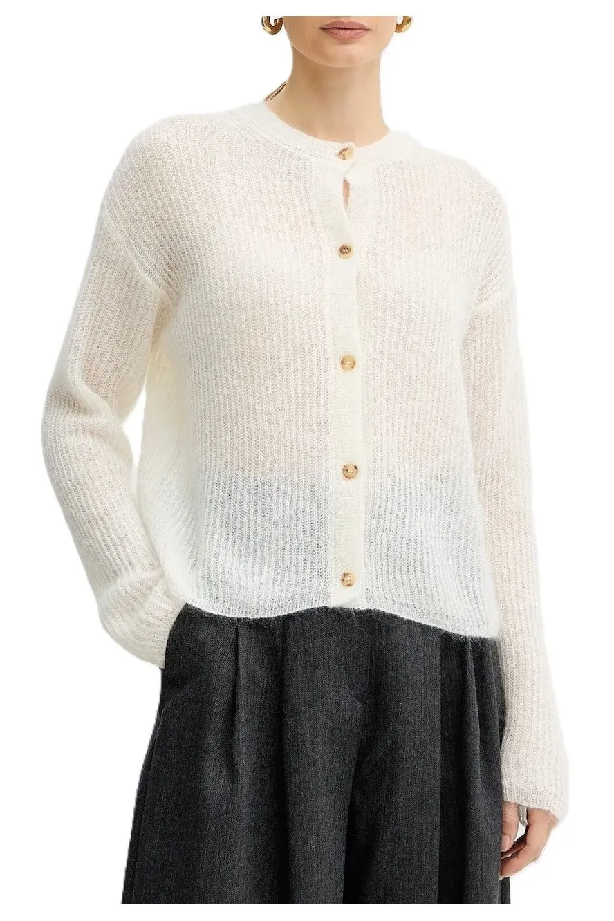 Knitted Cropped Cardigan