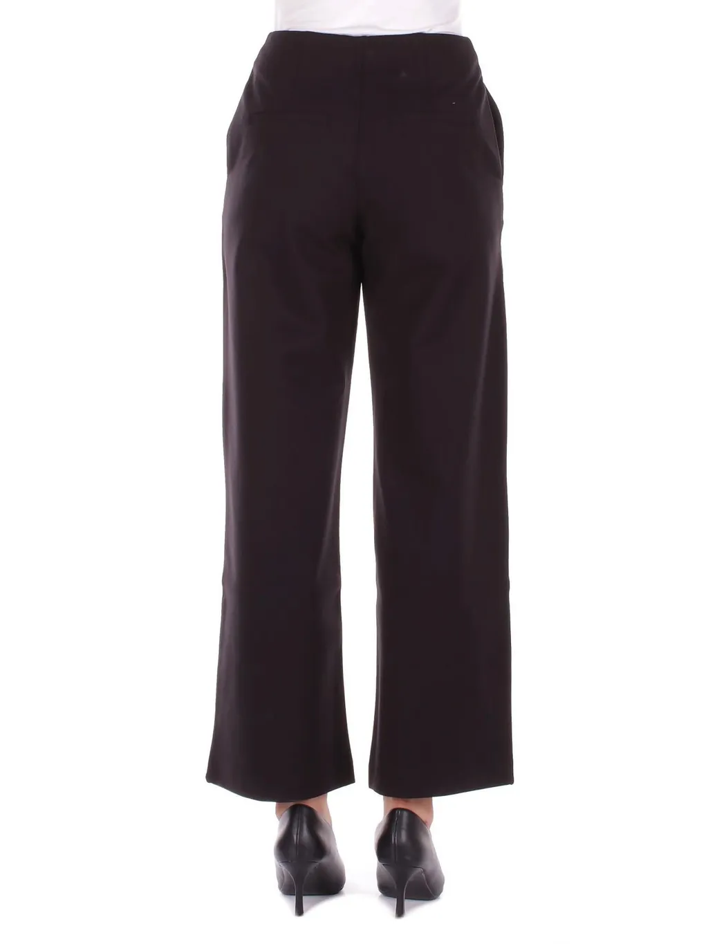 Wide-Leg Tailored Trousers