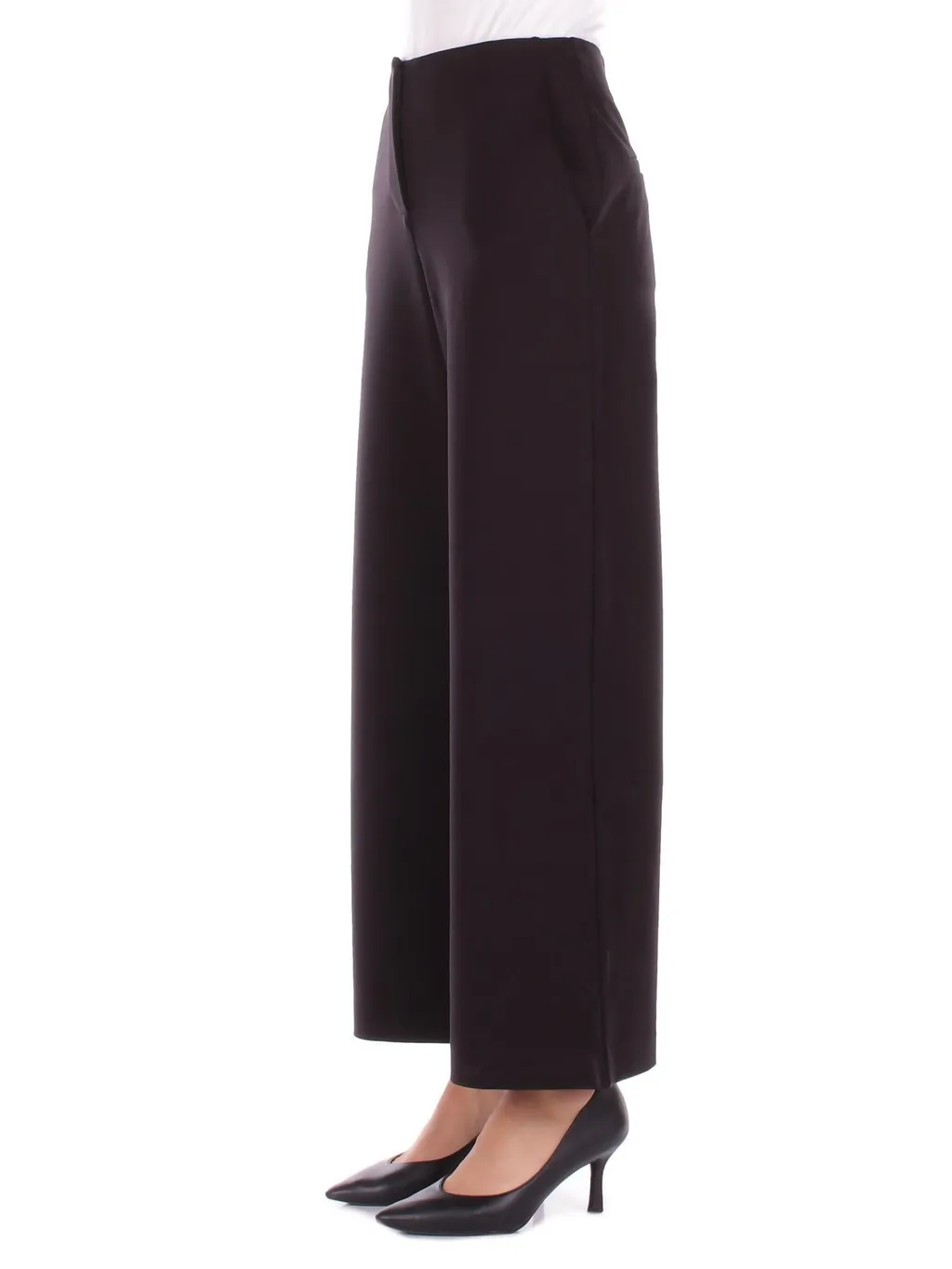 Wide-Leg Tailored Trousers
