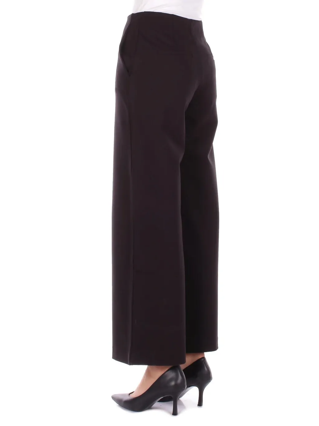 Wide-Leg Tailored Trousers