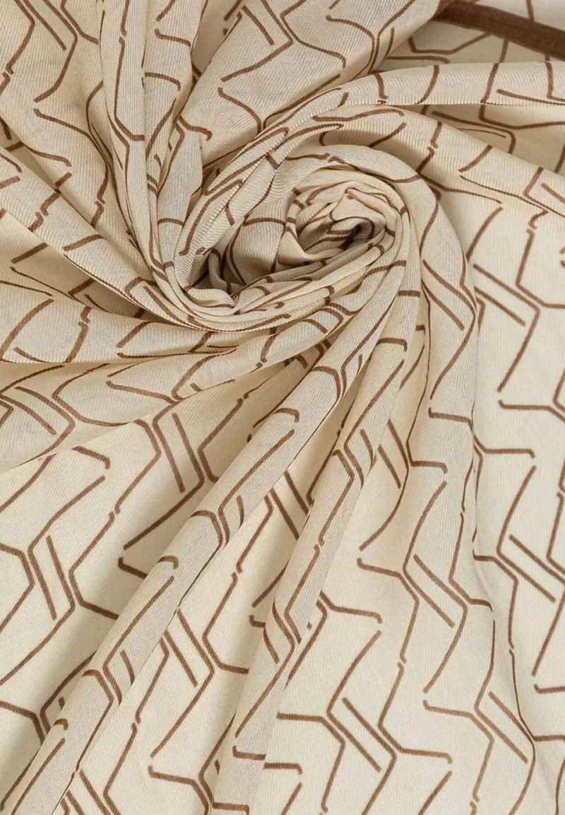 Pattern-Printed Scarf