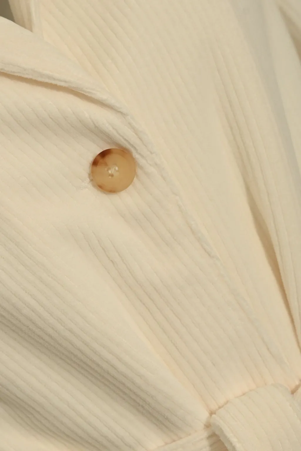 Single-Breasted Belted Jacket