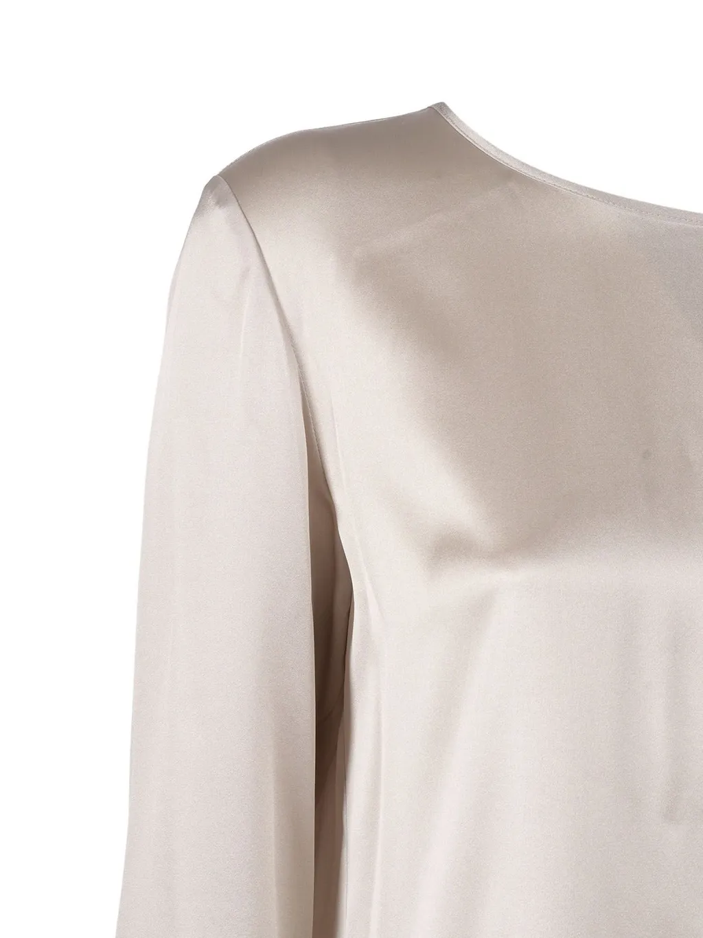 Moldava Crewneck Long-Sleeved Blouse