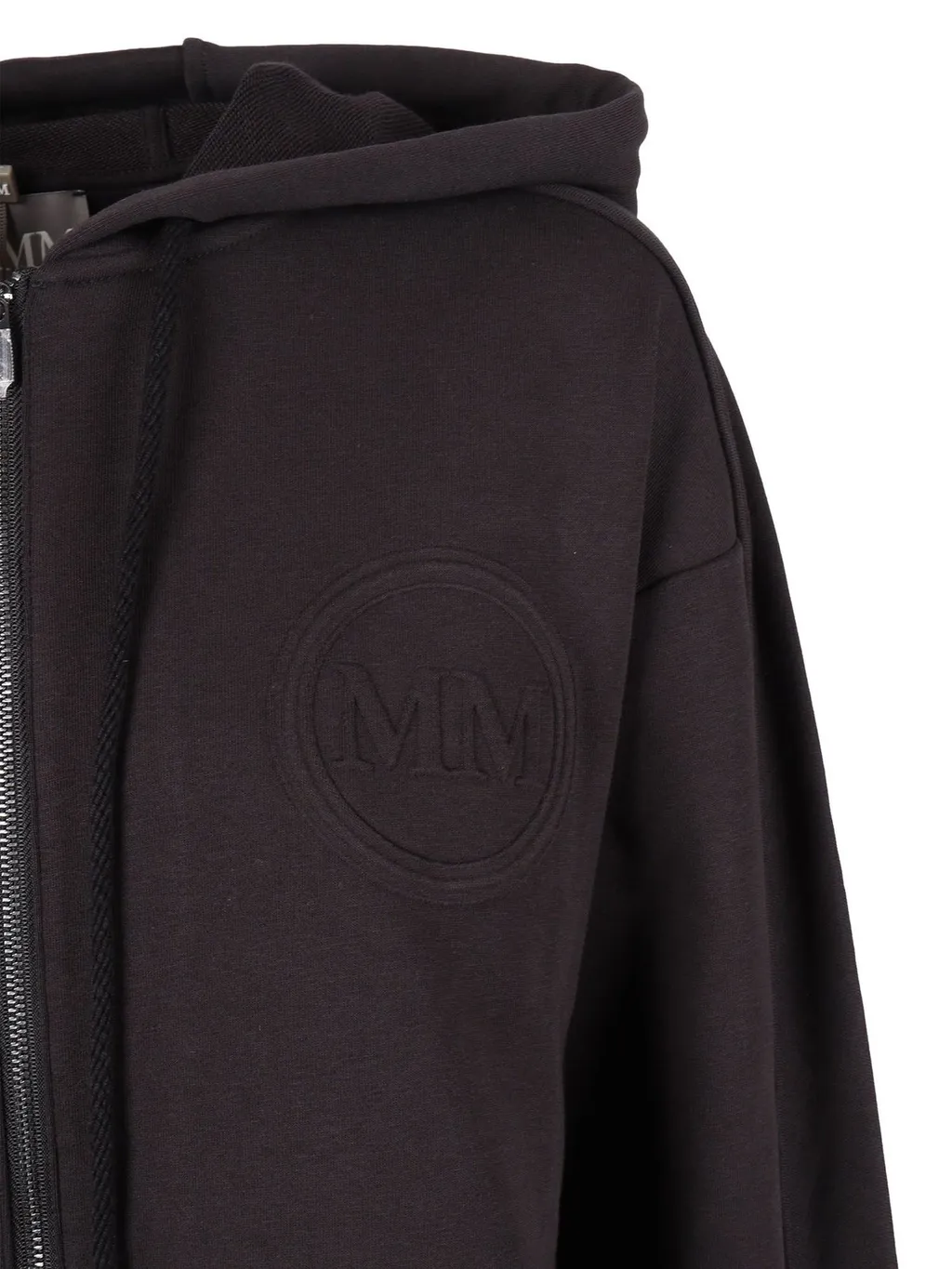 Zip-Up Drawstring Hoodie