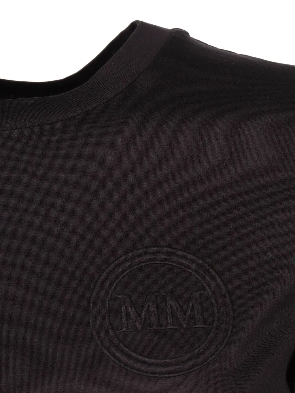 Logo Embossed Crewneck T-Shirt