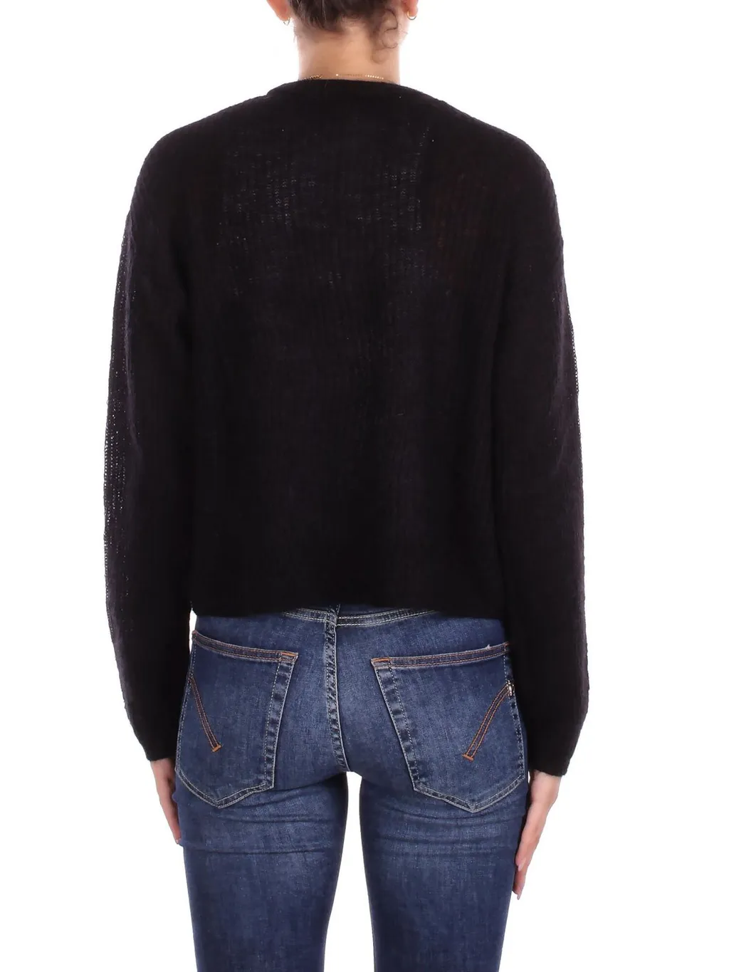Knitted Cropped Cardigan