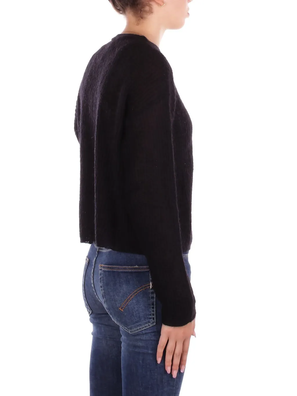 Knitted Cropped Cardigan
