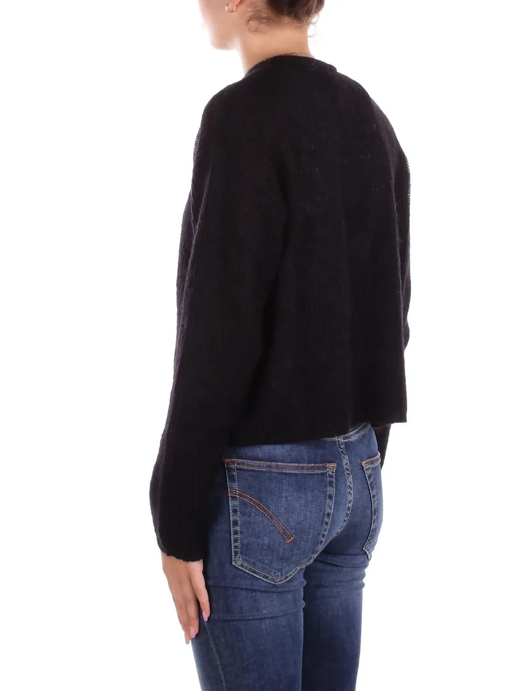 Knitted Cropped Cardigan