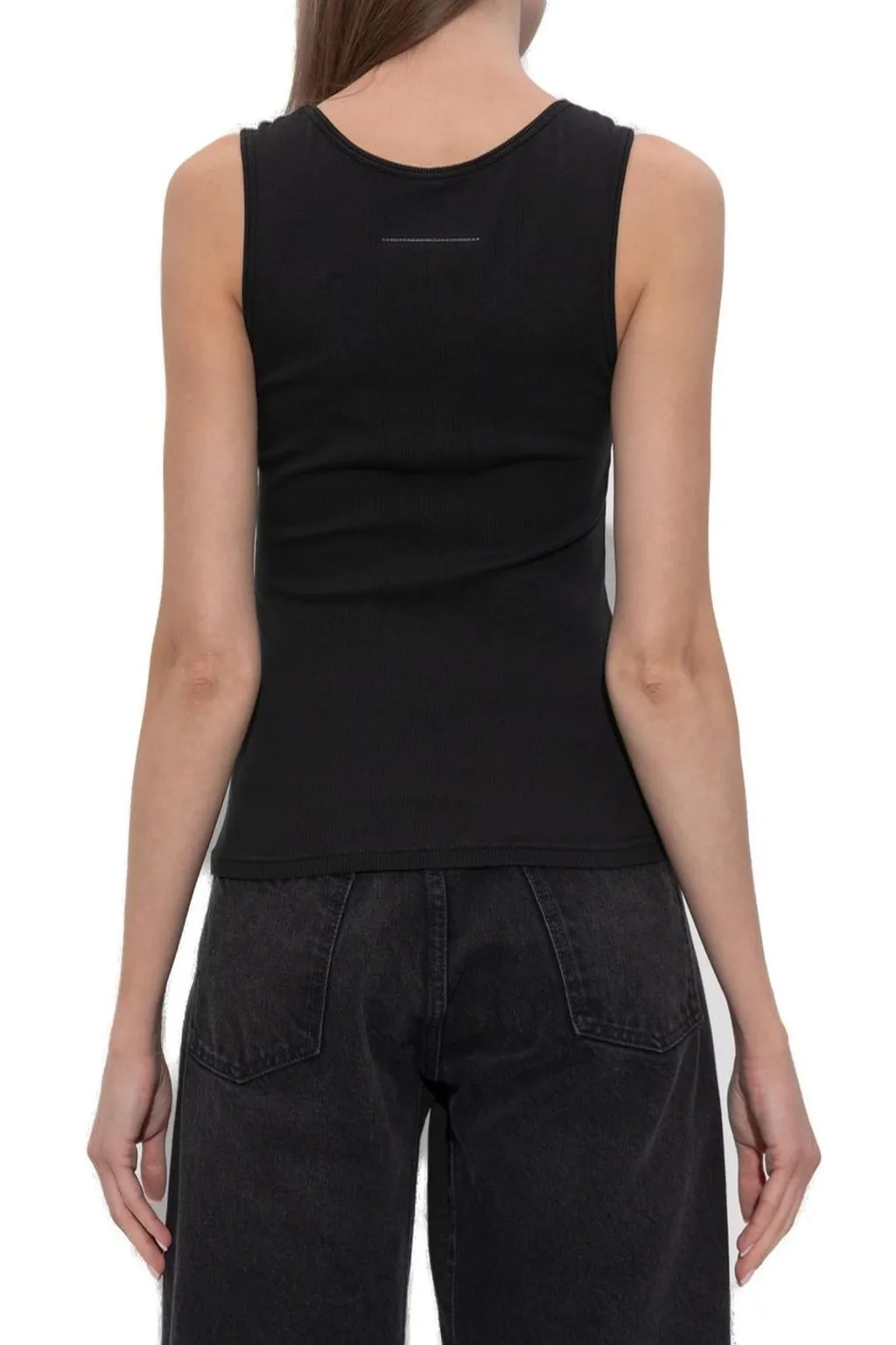 Plaque Sleeveless Tank Top