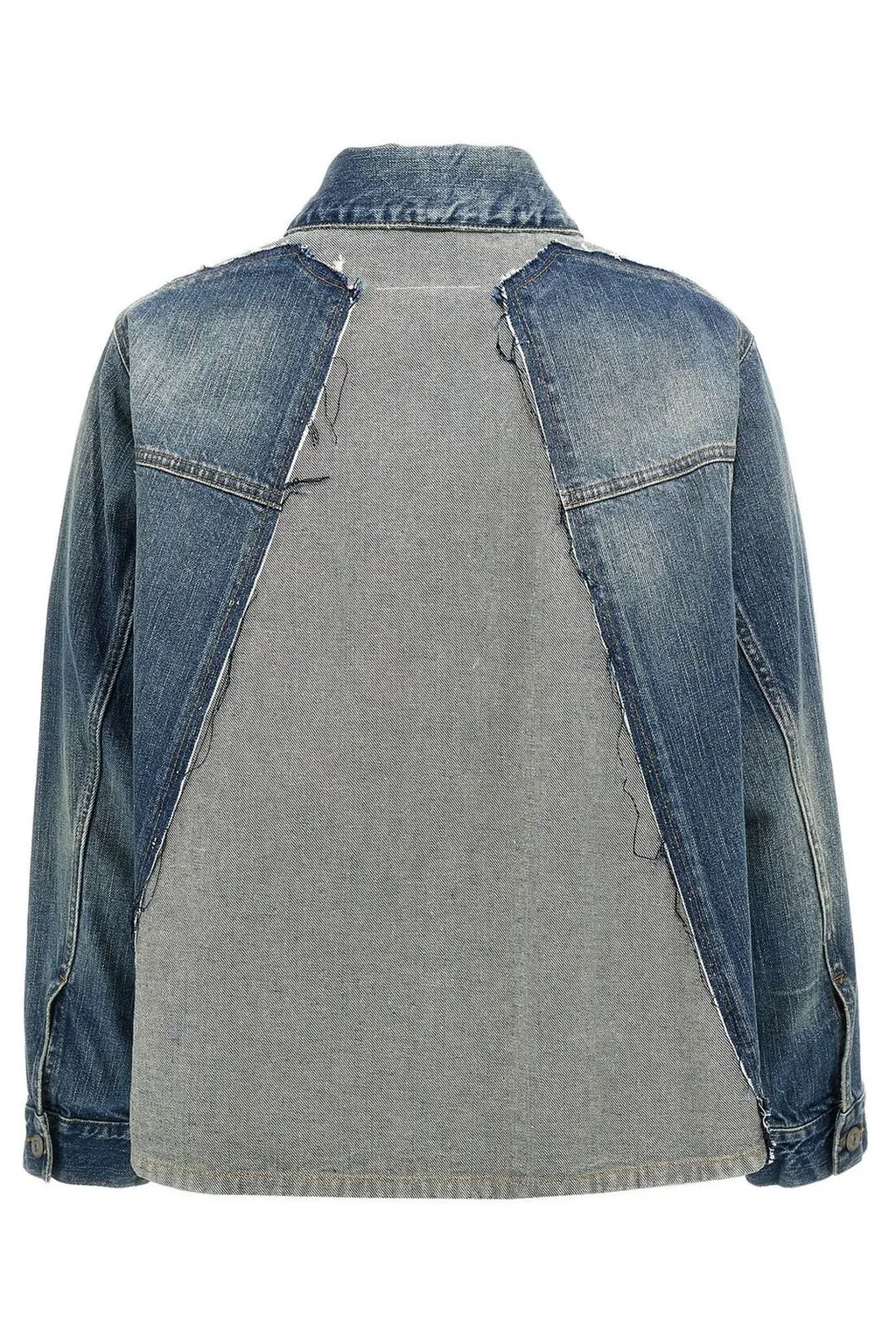 Denim Distressed Jacket
