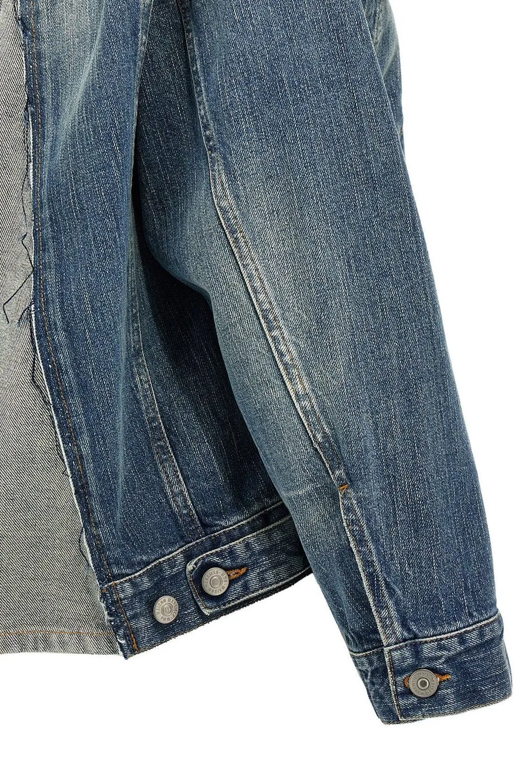 Denim Distressed Jacket